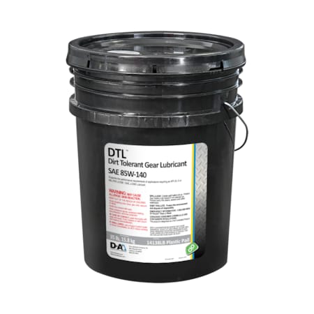 D-A Lubricant Co D-A DTL Gear Oil SAE 85W140 ISO 320 - 35 Lb Plastic Pail 14138LB
